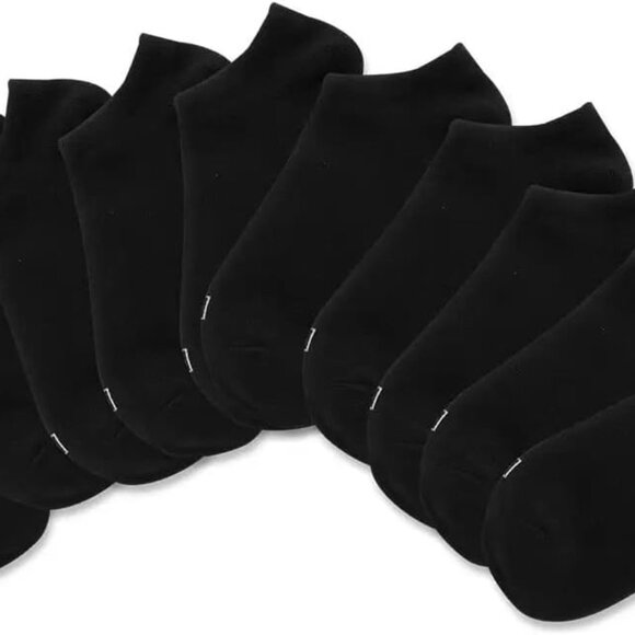 K. Bell Ladies' No Show Sock, 10-pair ~ Casual Yoga Running Socks for Women - Picture 1 of 2
